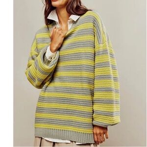 NWOT Free People Links Pullover, XS